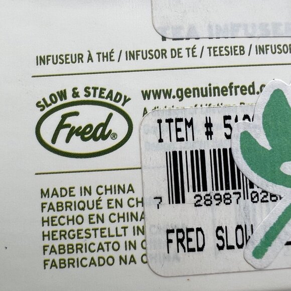Genuine Fred Slow Brew Sloth Tea Infuser New in box - Picture 6 of 8
